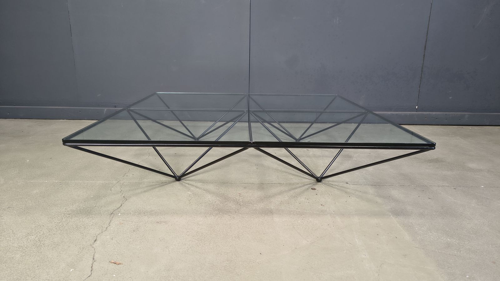 photo for sale Large Minimal Alanda Coffee Table By Paolo Piva For B&B Italia, 1980s