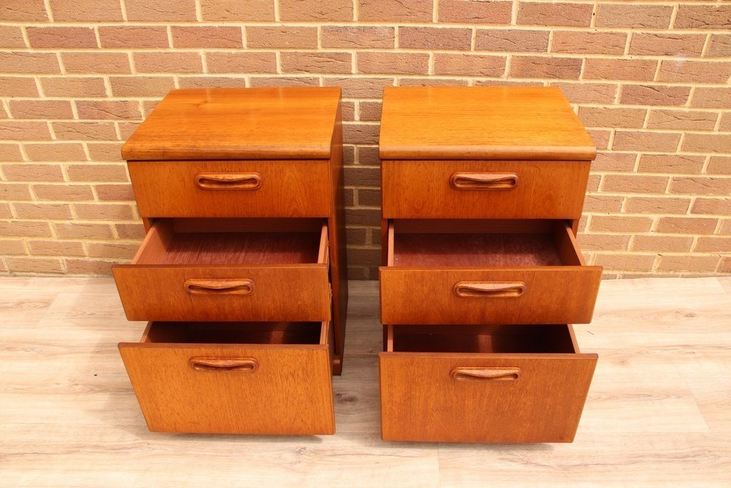 Meredew Mid Century Bedside Tables photo for sale