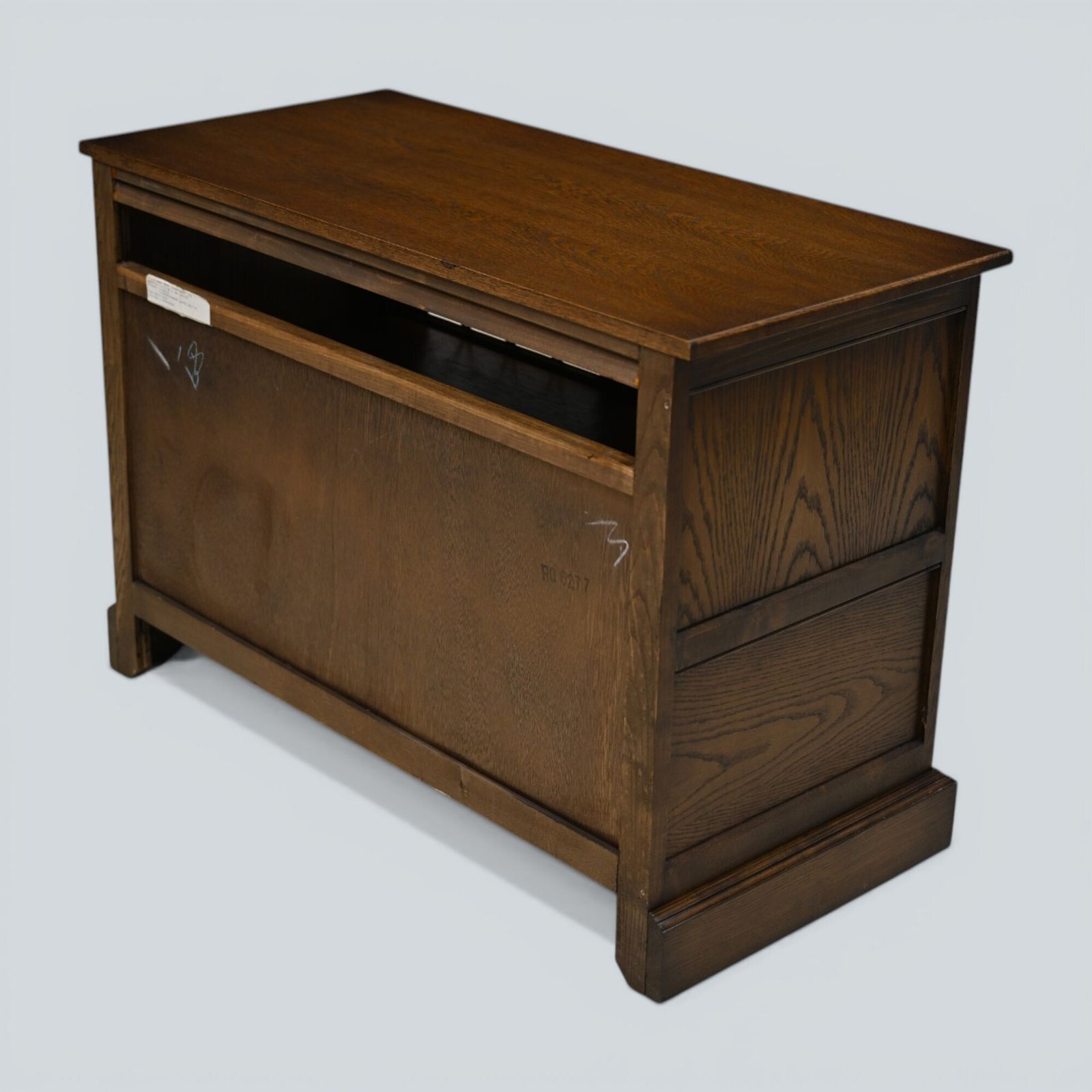 Old Charm Tv Stand Music Entertainment/Cabinet Light Oak #2265 Free Uk Delivery photo vinterior