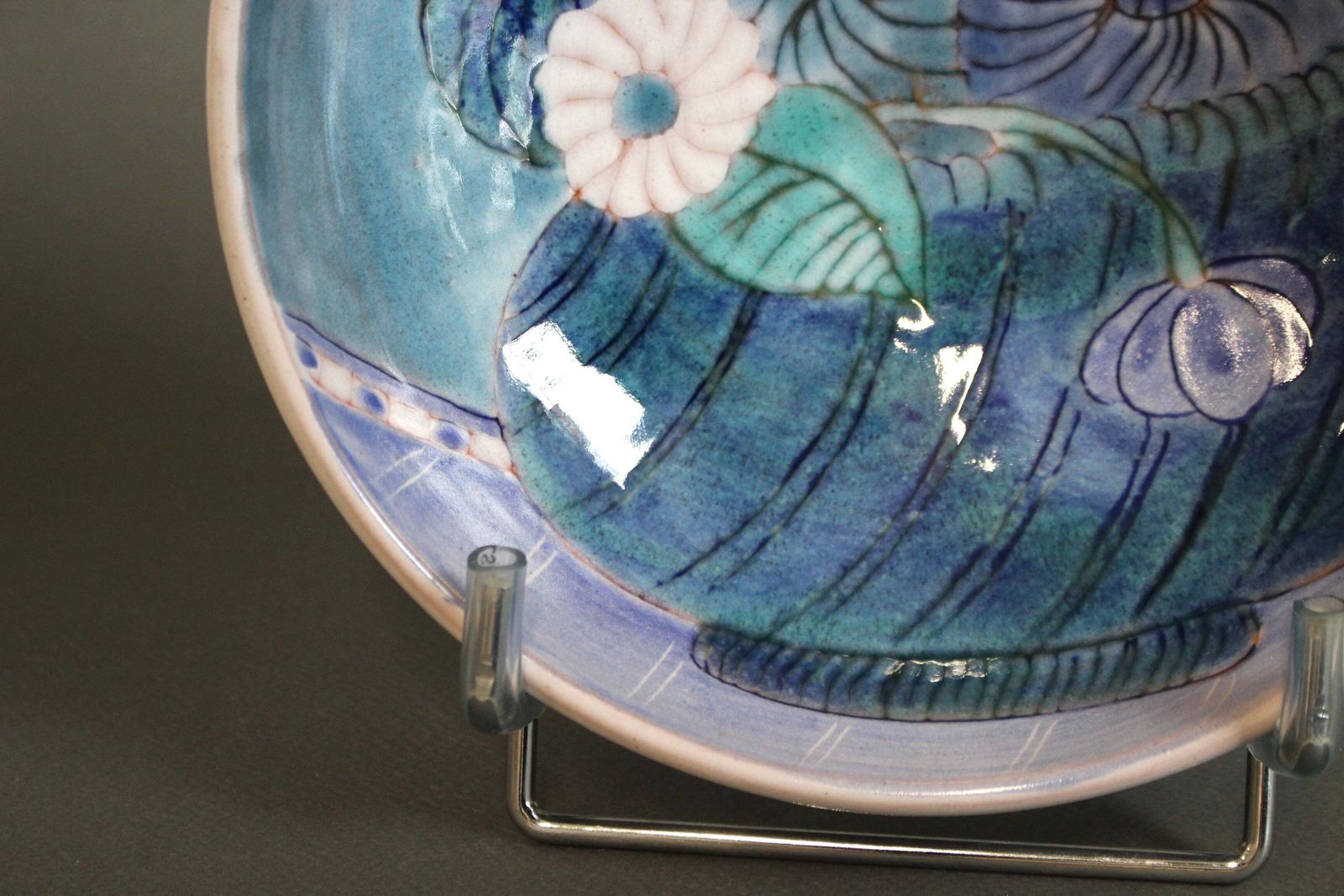 photo vinterior Ceramic Decorative Bowl By The Cloutier Brothers (Circa 1970s)
