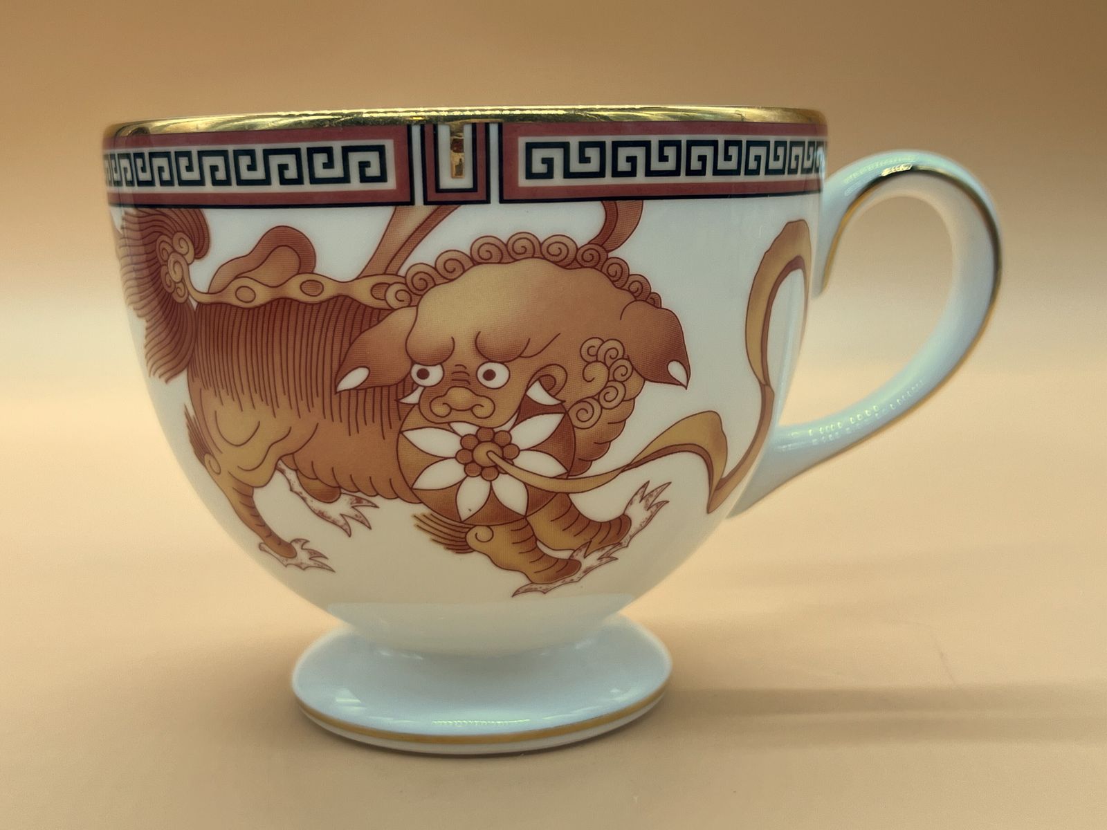 Set Of 2 Wedgwood China Dynasty Design Leigh Shape Tea Cup & Saucer Duos. photo buy
