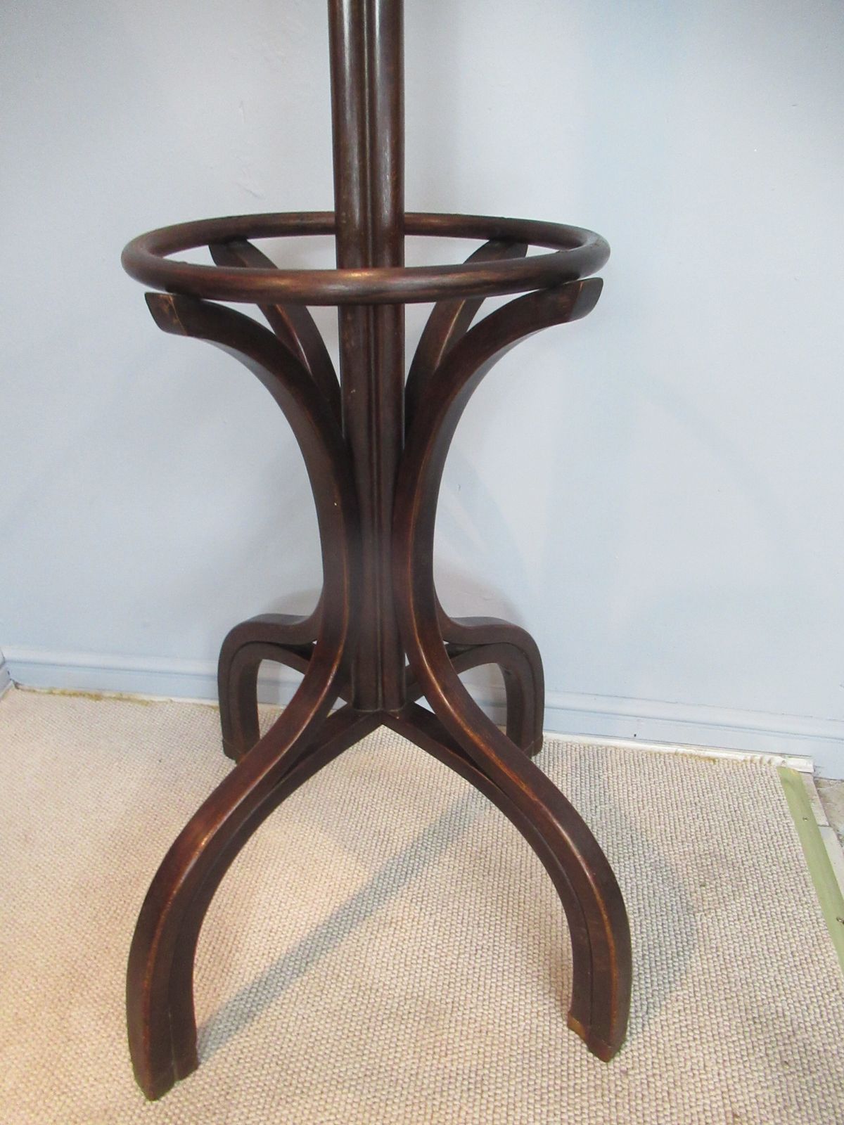Beech  1920  Bent Wood Hat / Coat Stand photo Furniture