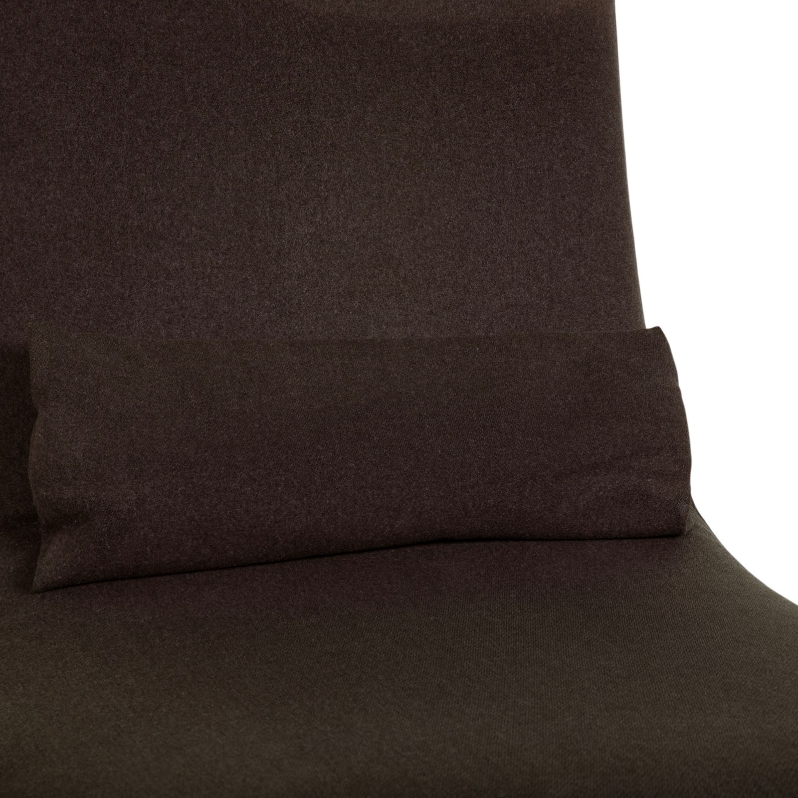 Fauteuil Ligne Roset Neo en tissu vert, brun, kaki photo vinterior
