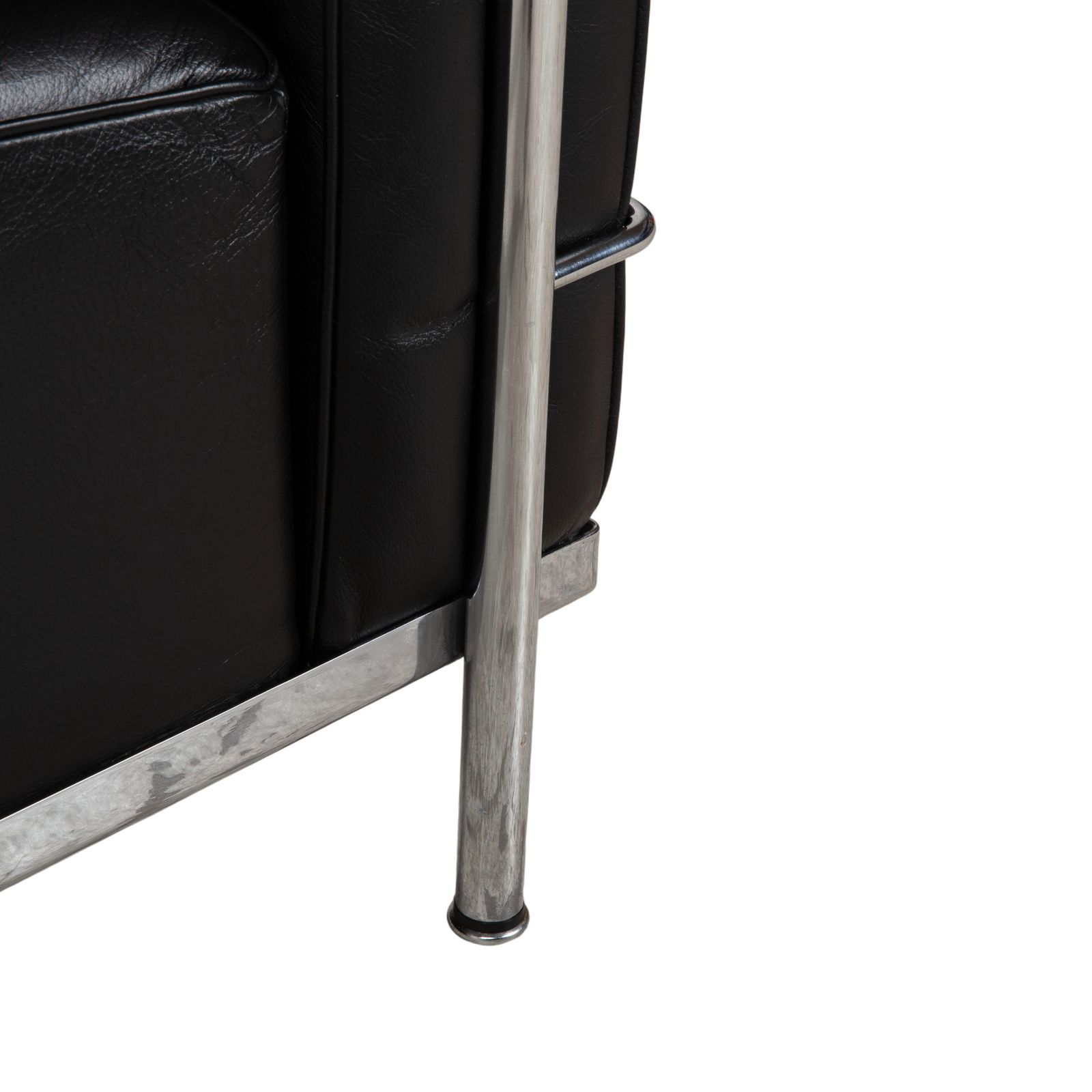 Cassina Le Corbusier LC3 Leren Fauteuil Zwart photo for sale