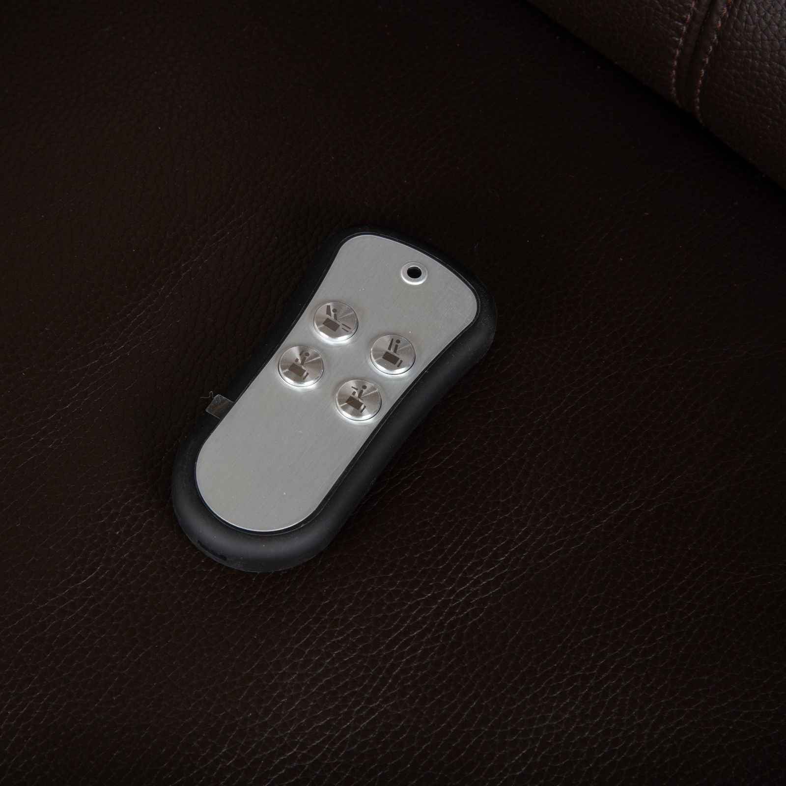 photo furniture Fauteuil FSM Mate en cuir brun, brun foncé, moka, fonction électrique, batterie, fonction relax