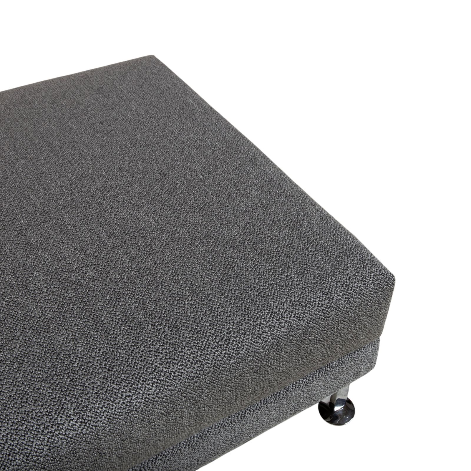 Pouf Brühl Moule en tissu gris photo 1117.0