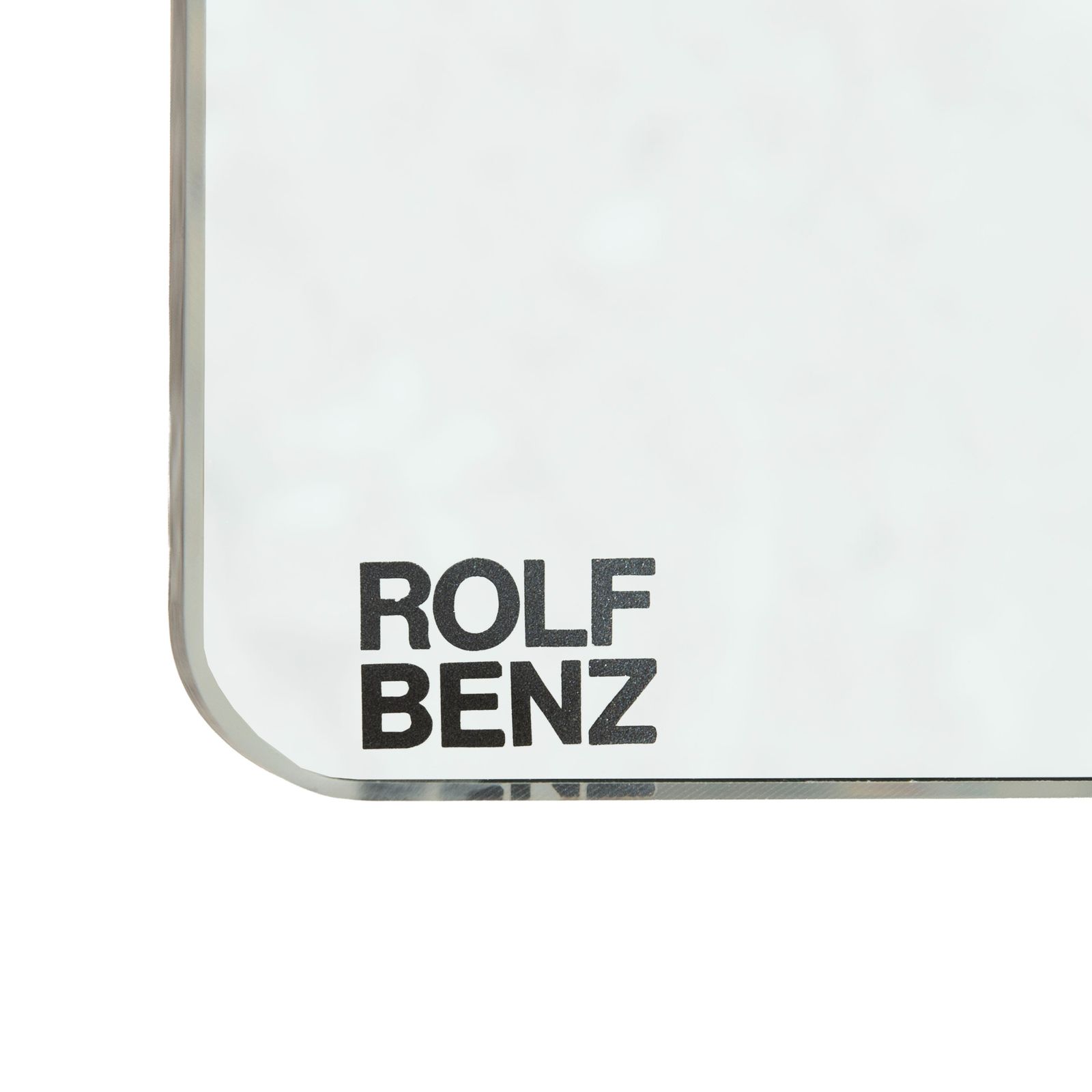 Table basse Rolf Benz en verre, argentée photo vinterior
