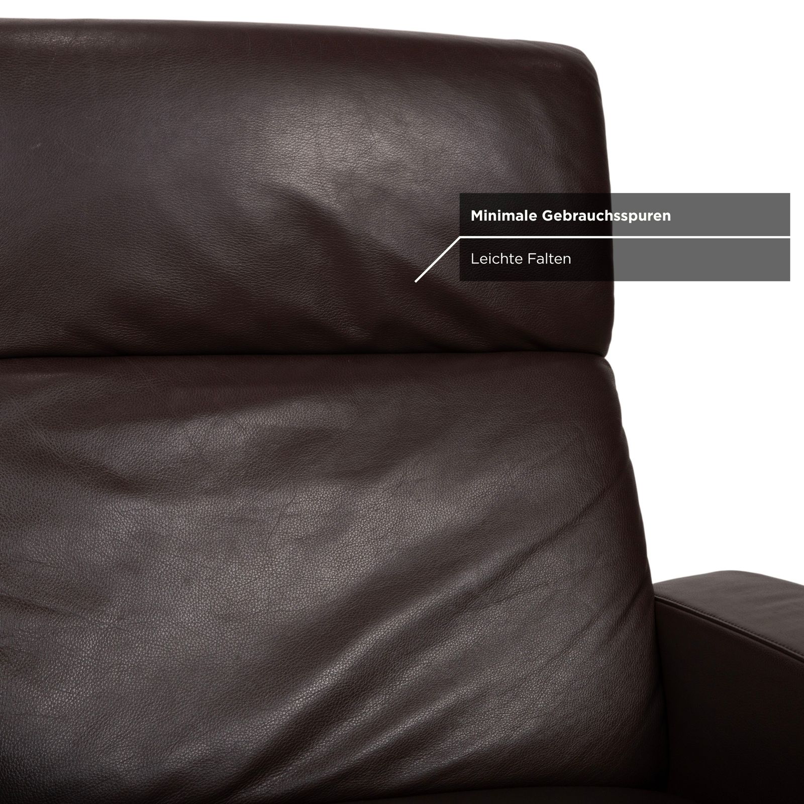 Fauteuil en cuir Willi Schillig brun photo 893.0
