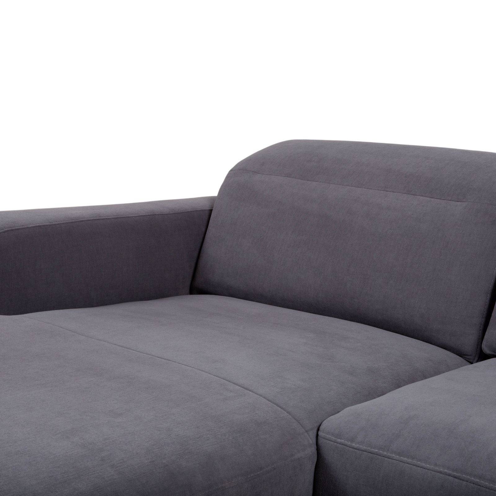 Canapé d'angle BoConcept Zurich en tissu, gris photo buy