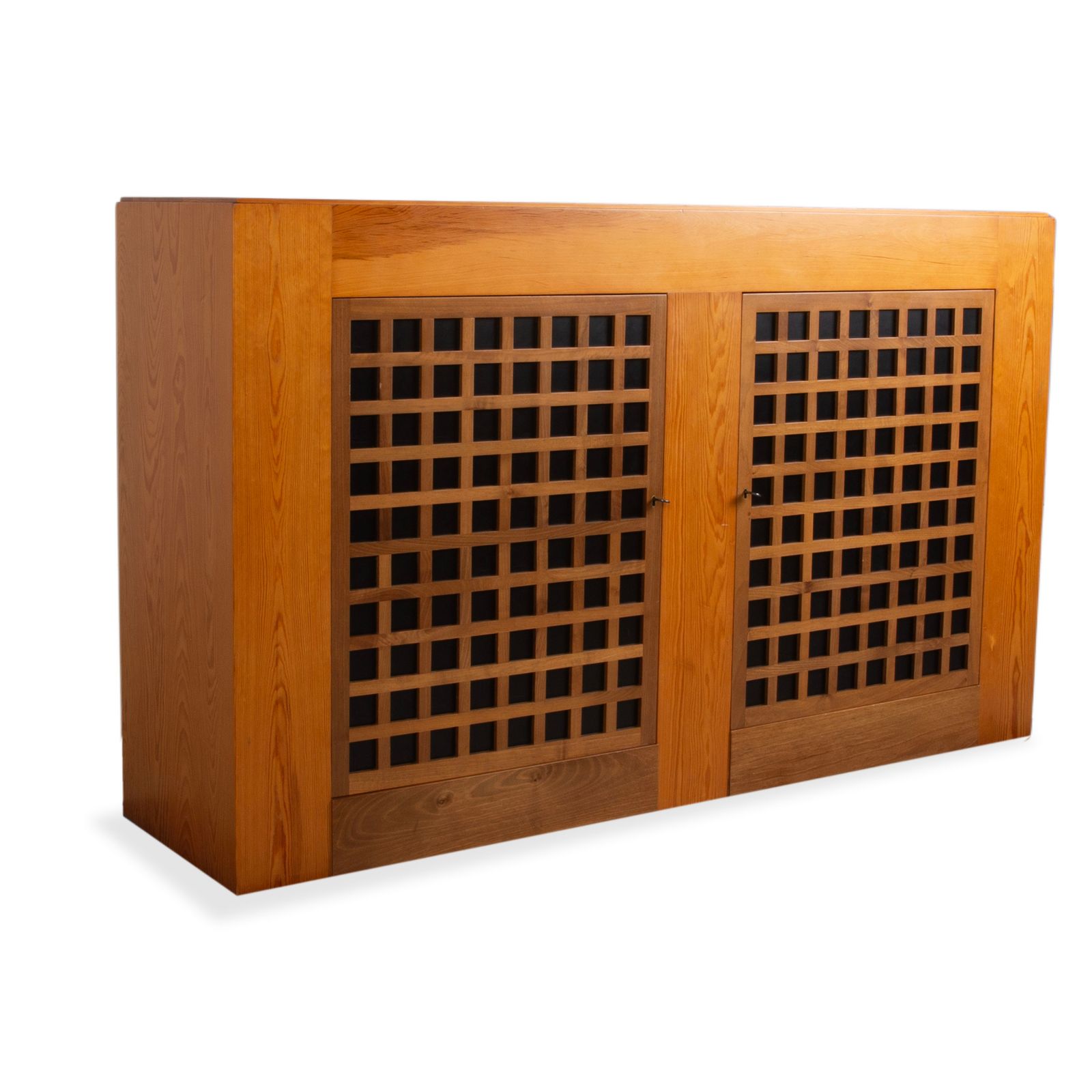 Buffet Marktex 5252 Sincronia en bois brun, compartiments, fonction manuelle
