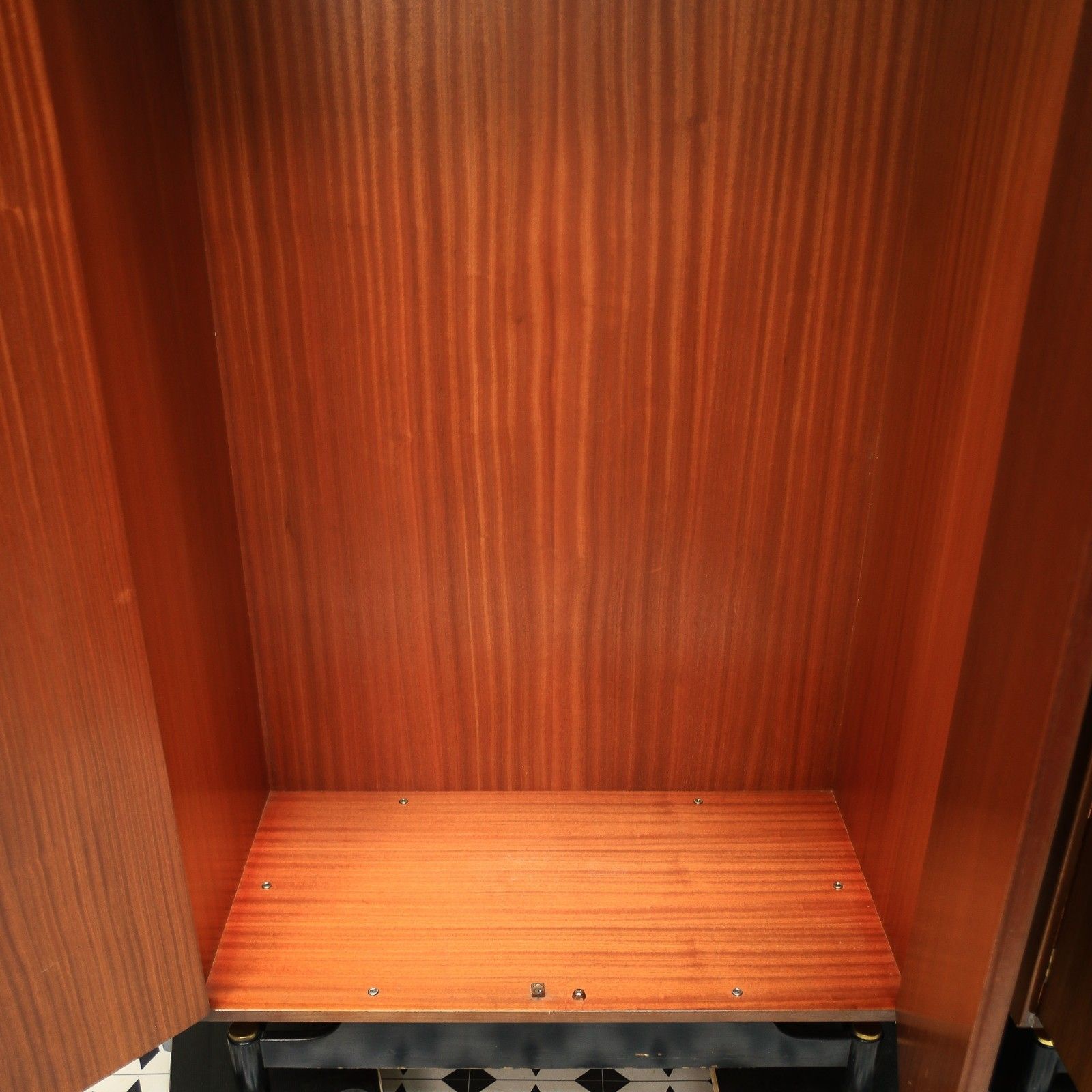 photo vinterior A Pair Of G Plan Tola And Black His And Hers Wardrobes Librenza Range 1960s