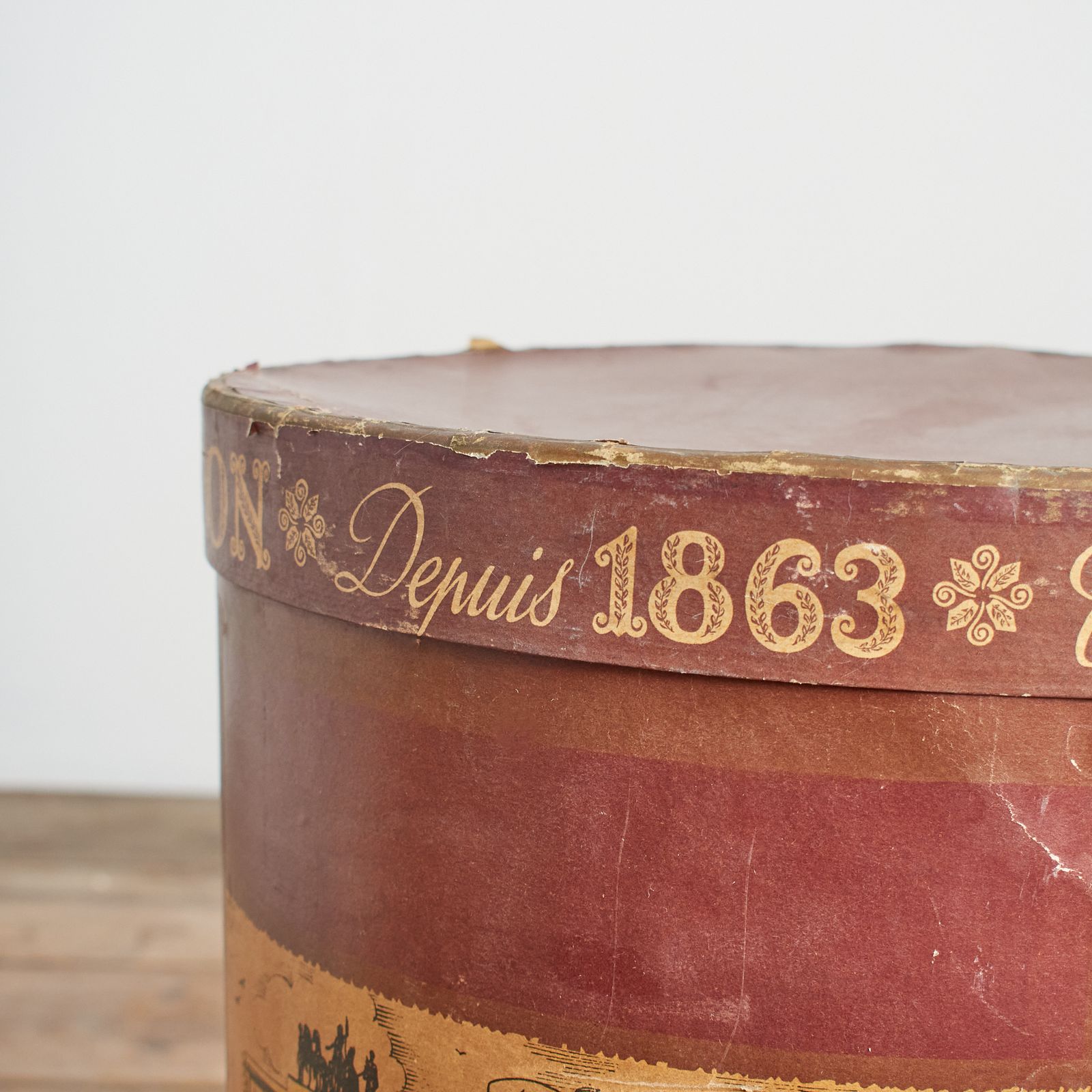 Set Of Three 19th Century French Hat Boxes photo buy