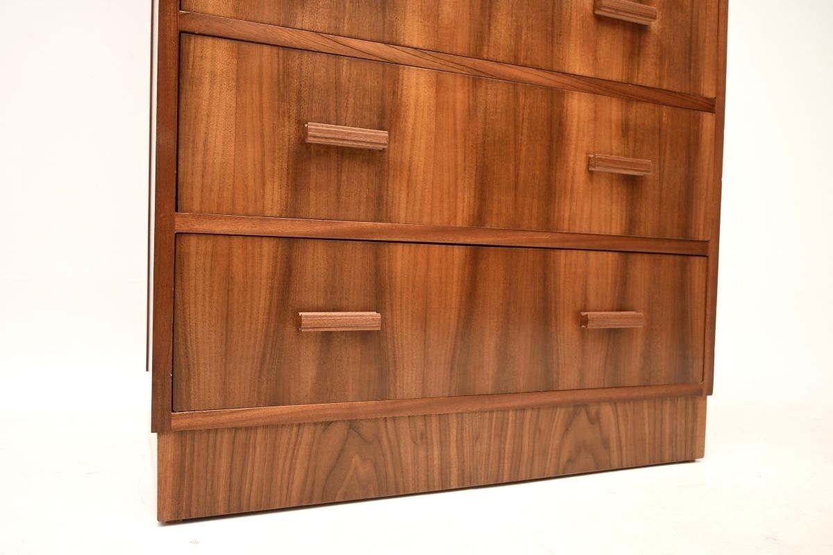 Art Deco Figured Walnut Chest Of Drawers photo buy