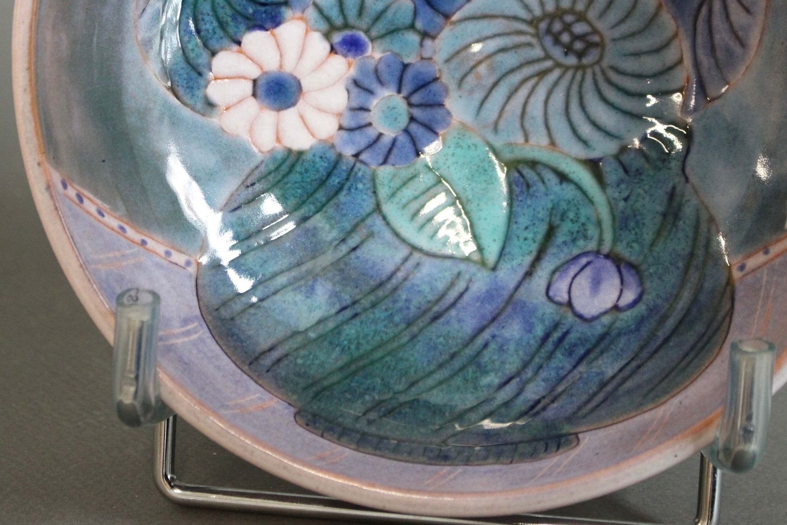 photo for sale French Ceramic Decorative Bowl By The Cloutier Brothers (Circa 1970s)