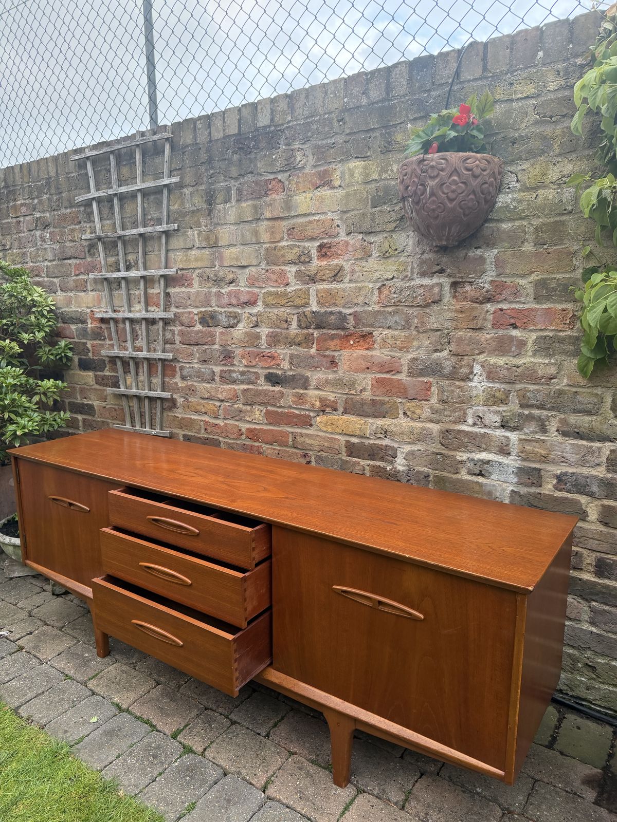 Rare Mid Century Jentique Teak Sideboard photo 800.0