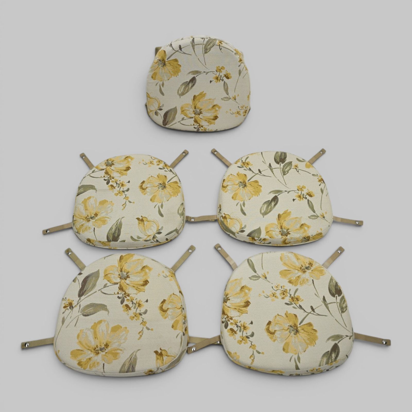 5 Ercol Chair Cushions With Popper Fixing Strap Ercol's Fire Label Free Delivery photo furniture