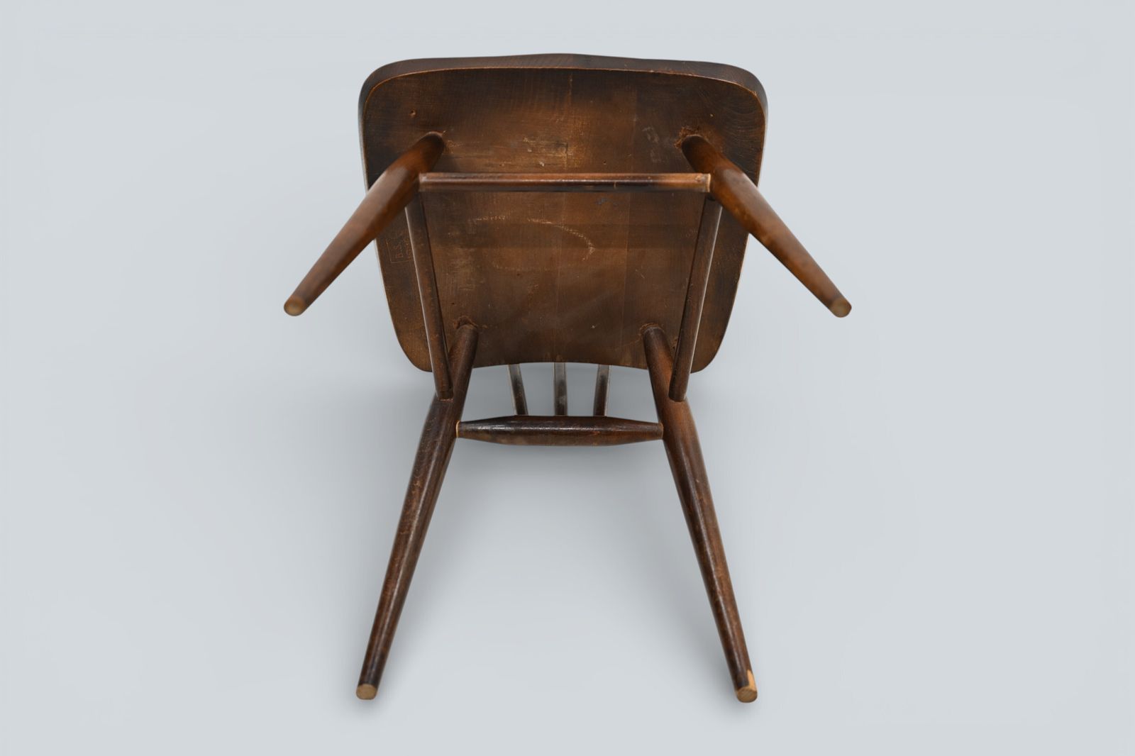 467.0 5 Ercol Stick Back Chairs Multi Purpose 1950s Waxed Finish Free Uk Delivery photo