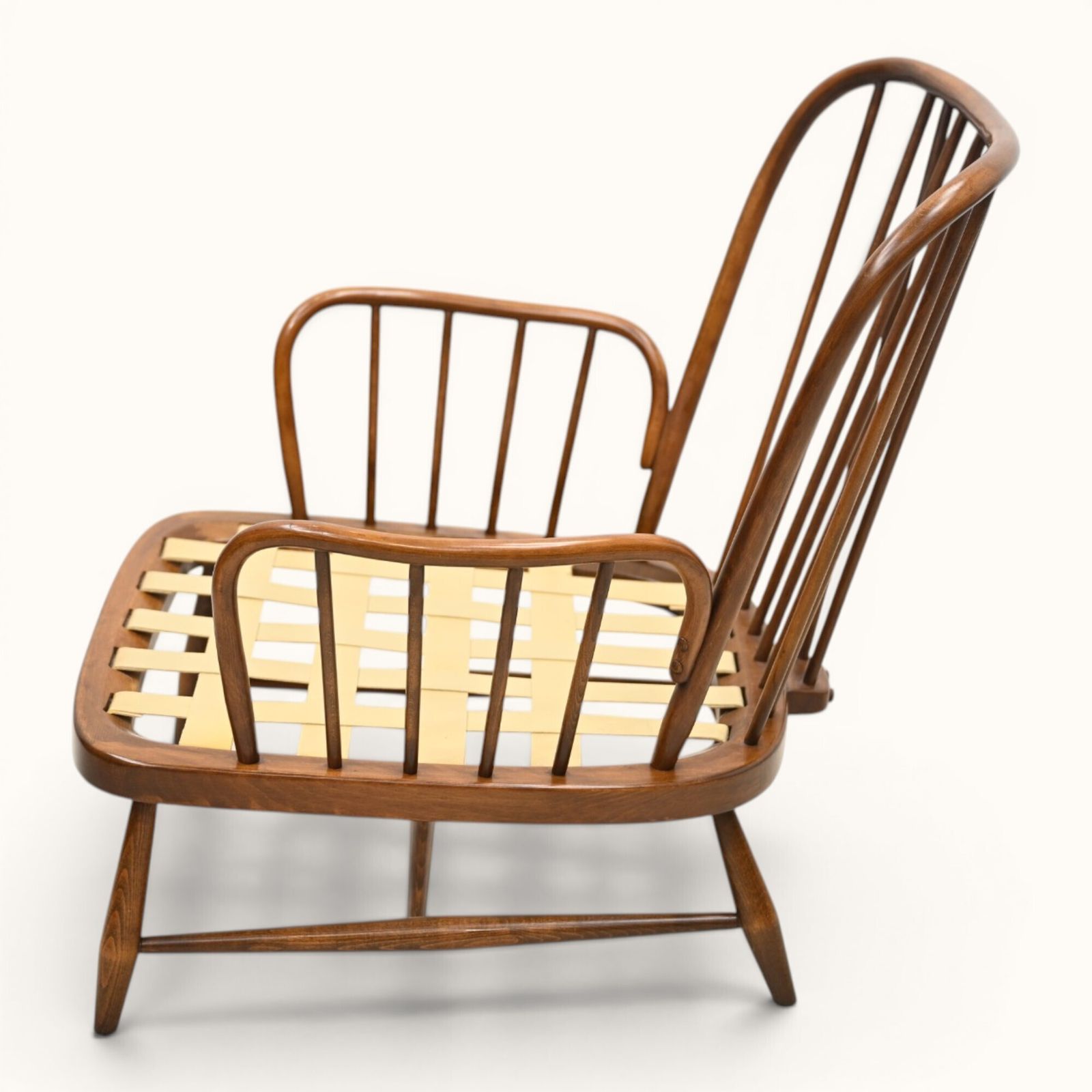 photo buy Ercol Jubilee Easy Armchair New Upholstery And Webbing Free Uk Delivery*