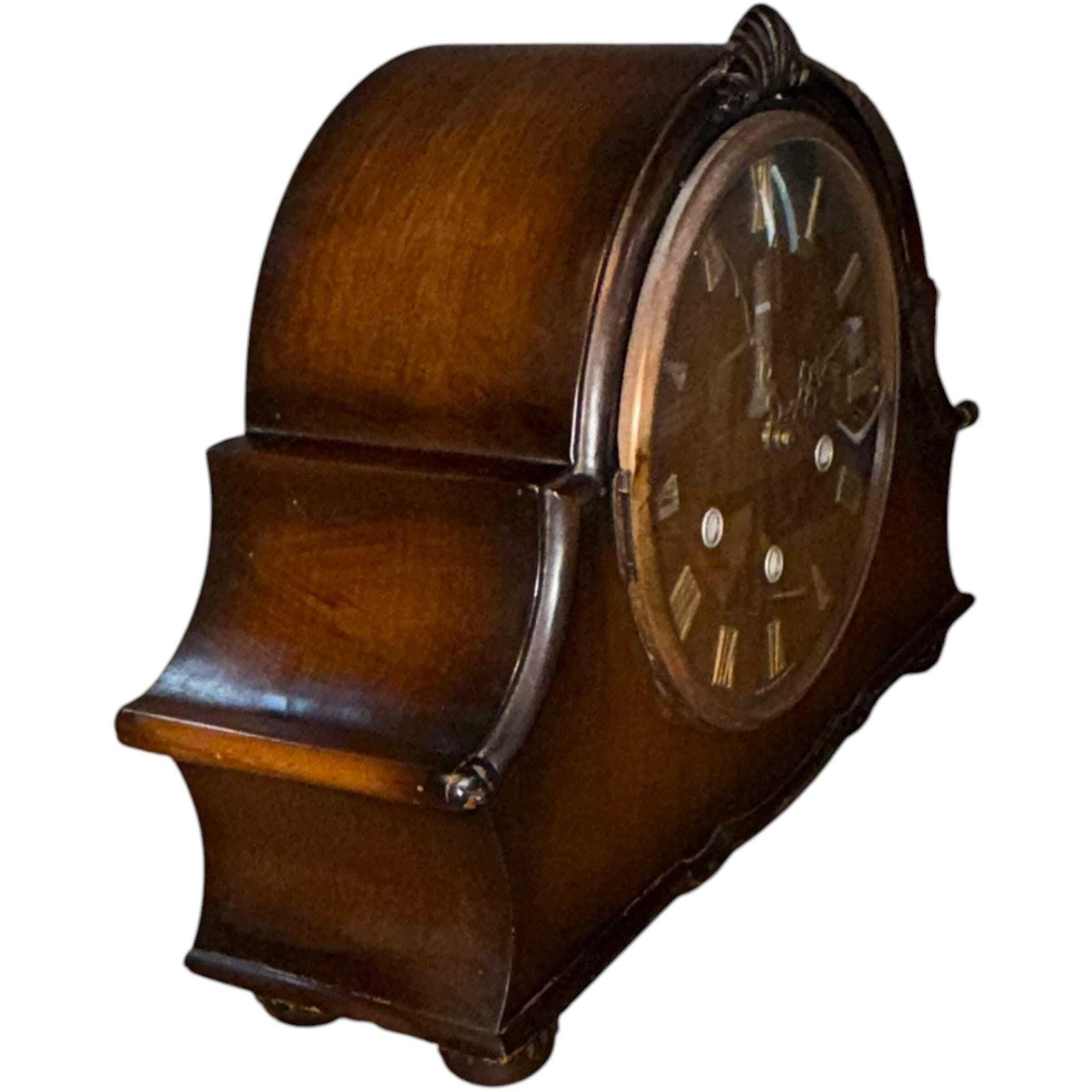 Vintage Smiths Winchester Mantel Clock Westminster Chime Mid Century Clock photo 125.0