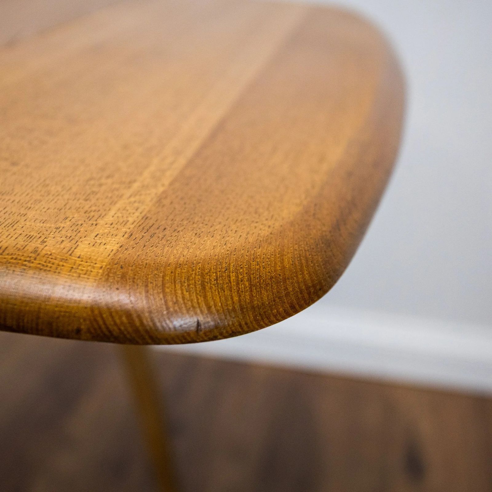 Ercol Blonde Elm Windsor Drop Leaf Dining Table Model 492 photo buy