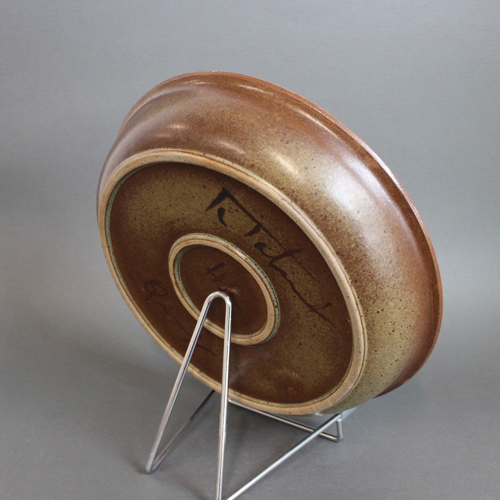 Stoneware Bowl With Sun Motif By Jean Claude Taburet For Hb Henriot (Circa 1960s 70s) photo buy