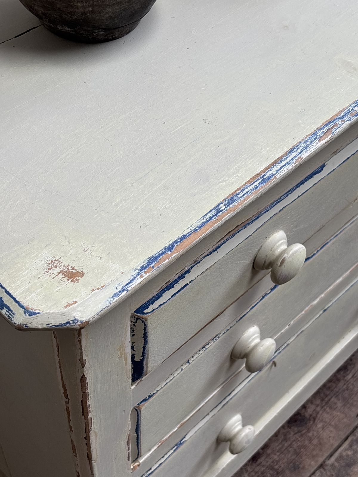 Victorian Antique Original Painted Chest Of Drawers photo buy
