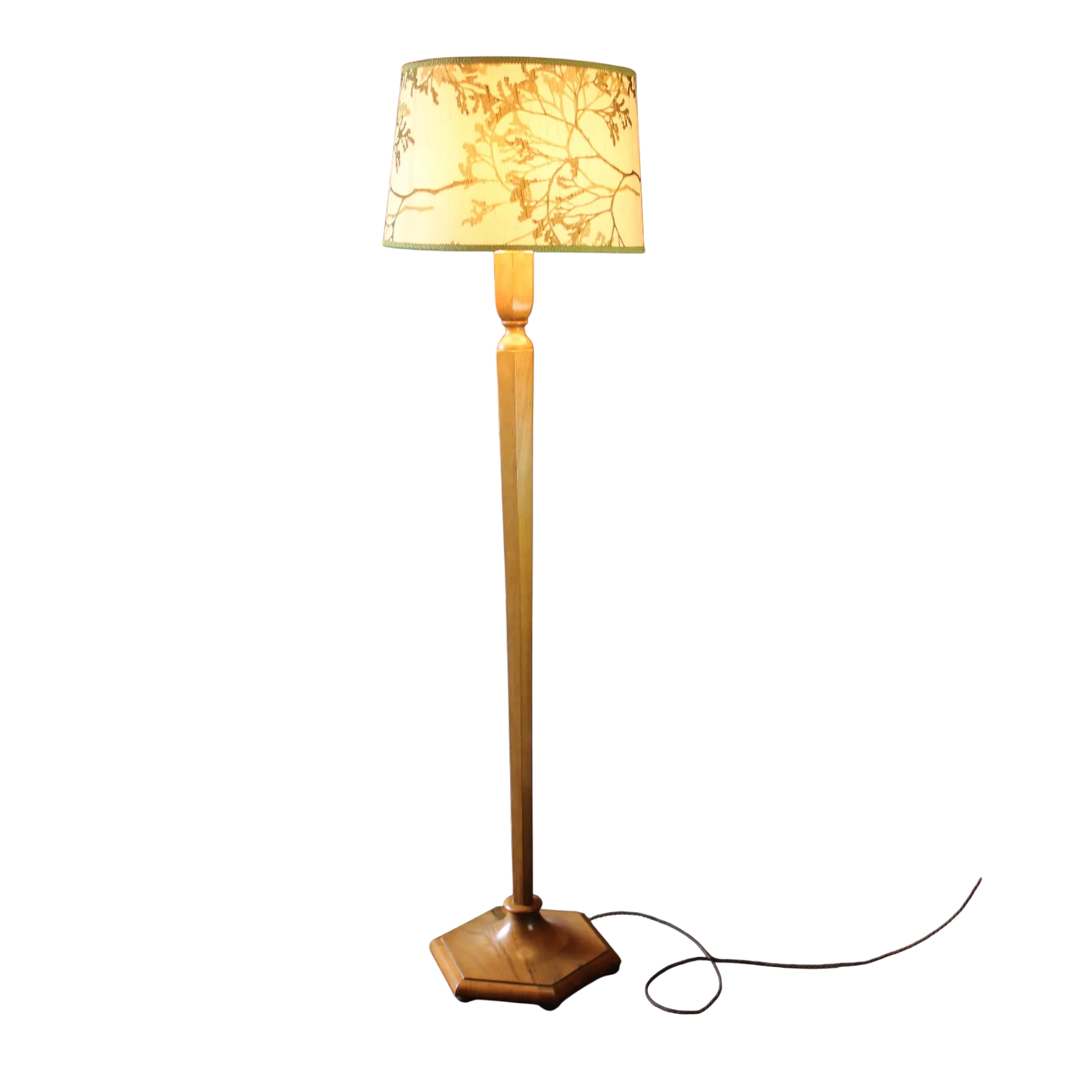 Heals Standard Floor Lamp In Walnut photo Lighting