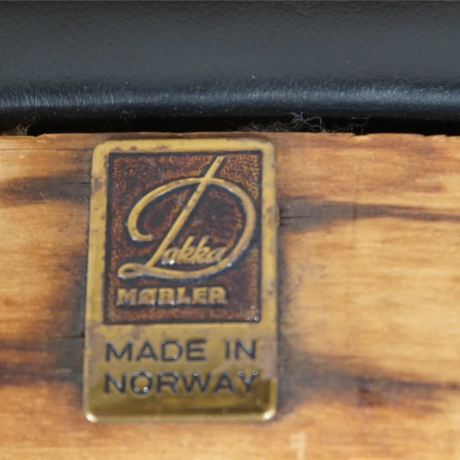 899.0 Leather Armchair By Sven Ivar Dysthe For Dokka Møbler, 1960 photo