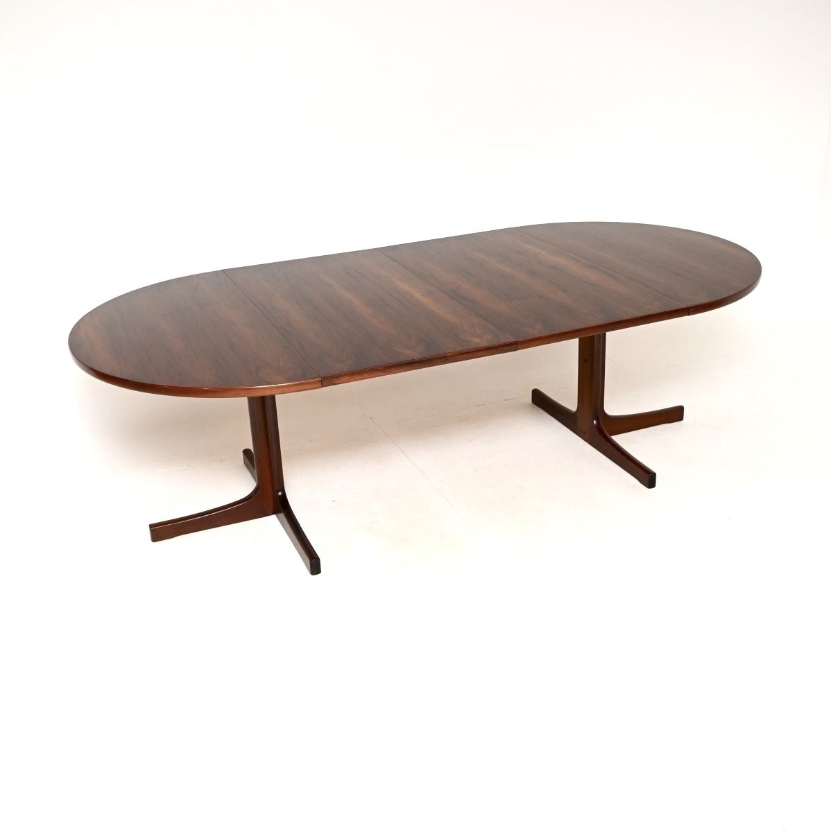 Danish Vintage Rosewood Extending Dining Table photo for sale