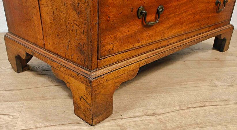 photo for sale Georgian Writing Bureau Desk Oak 18thc Antique English