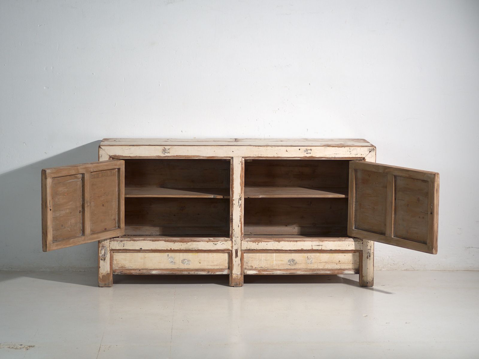 Antique Painted Sideboard In Pine Wood – China, Circa 1930 photo buy