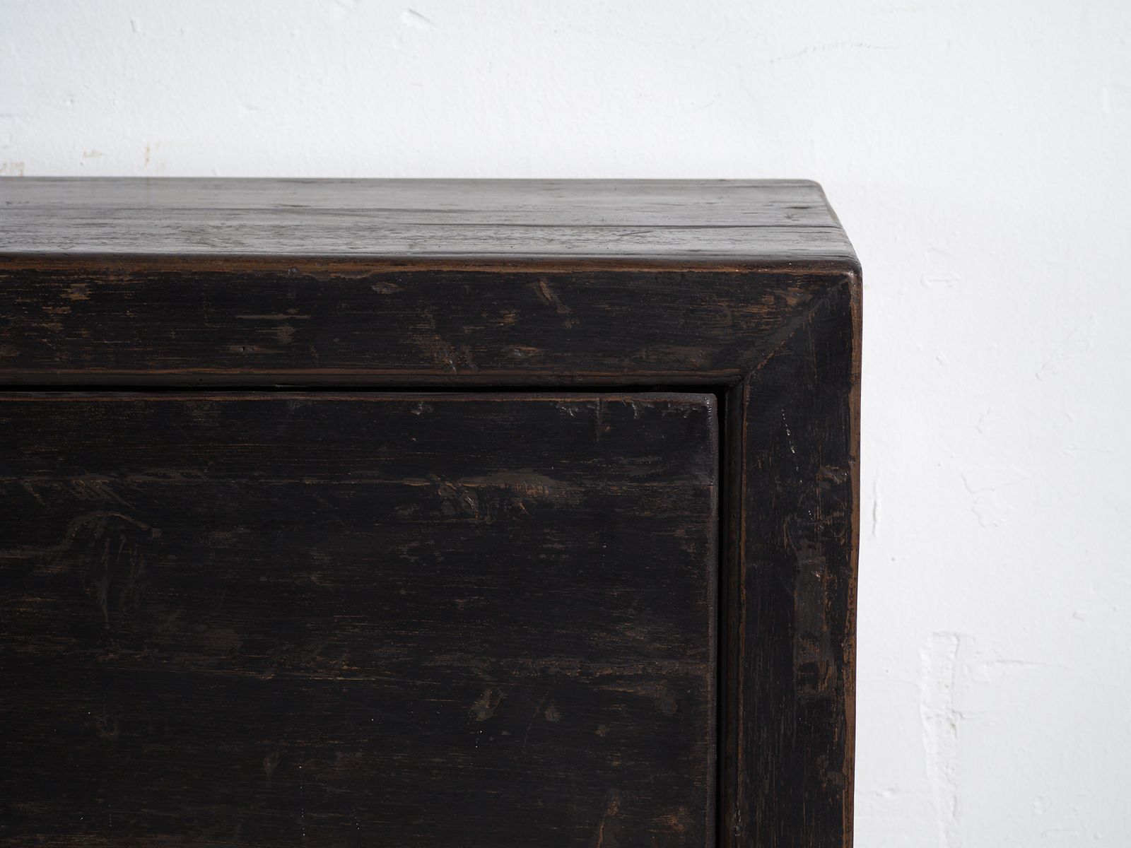 Antique Painted Sideboard In Elm Wood – China, Circa 1930 photo 2604.0