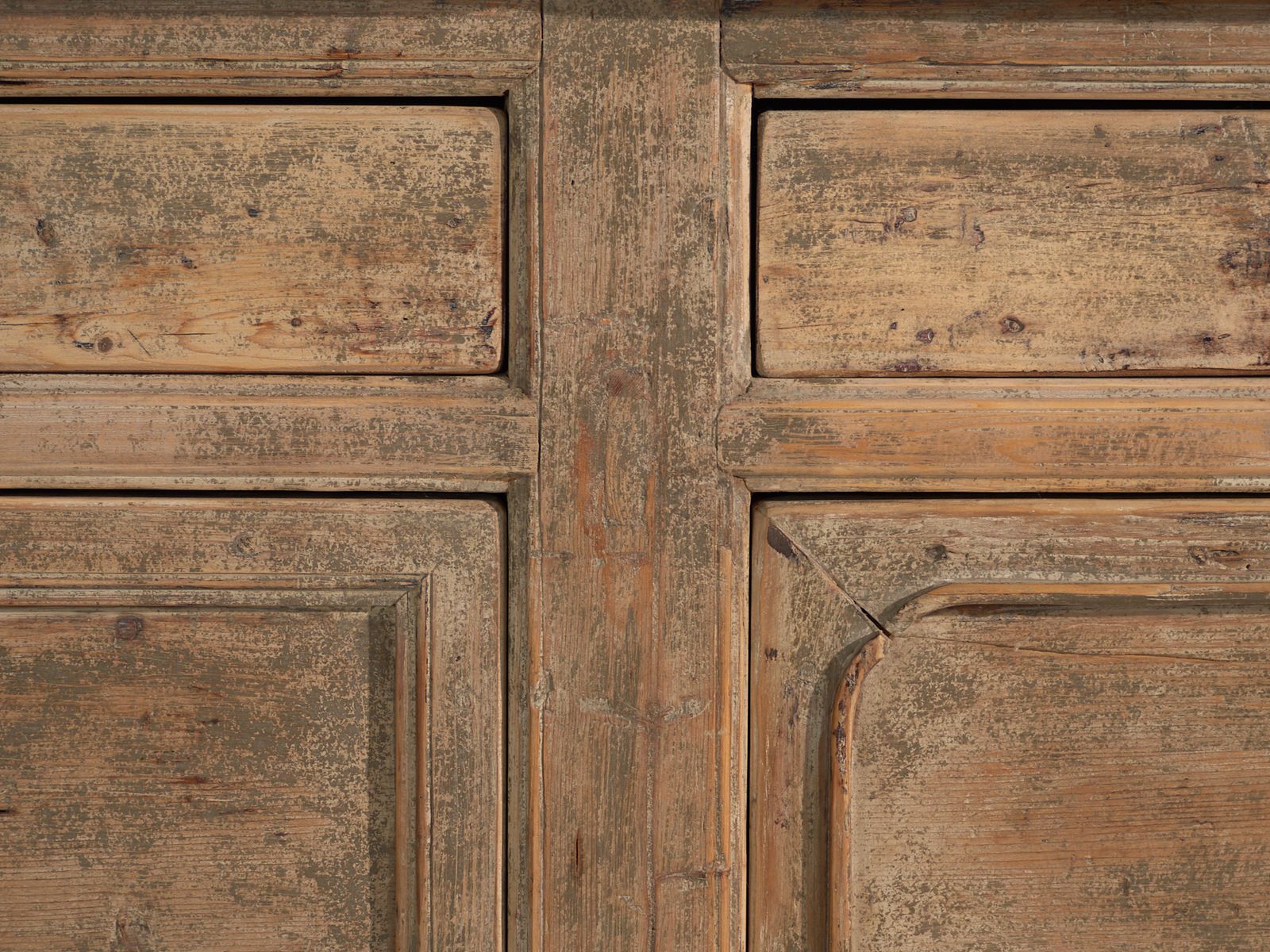 Antique Sideboard In Elm Wood – China, Circa 1930 photo furniture