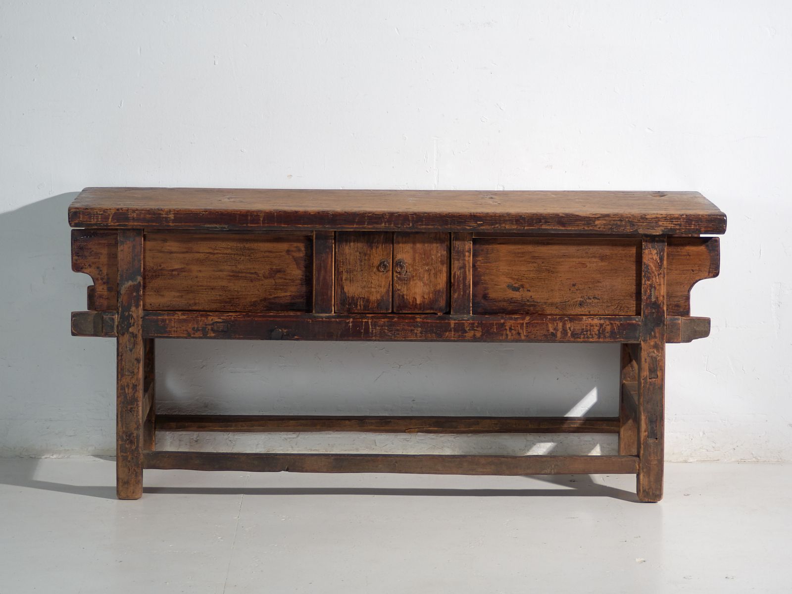 Antique Console Table In Elm Wood – China, Circa 1900 photo 3550.0