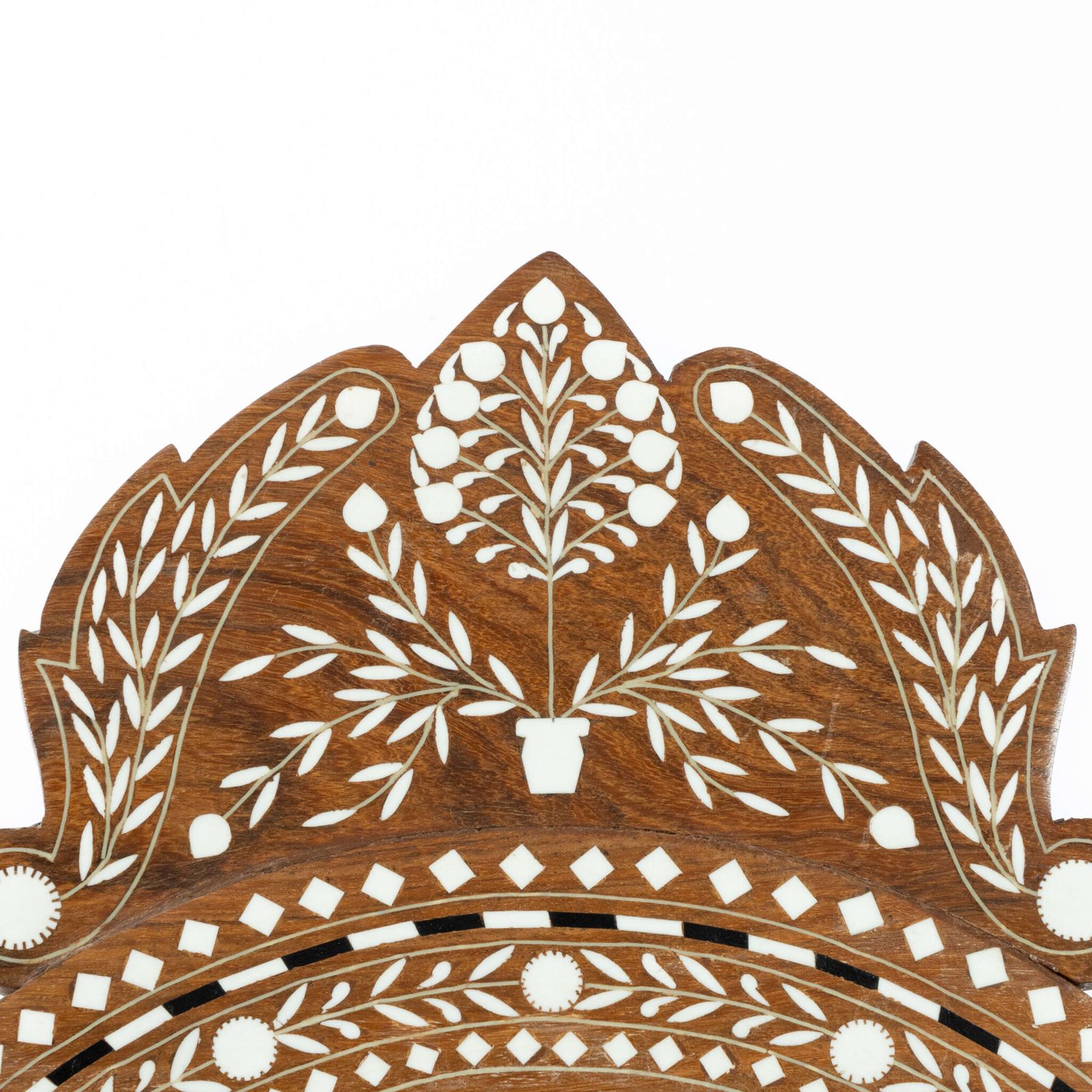 Inlaid Hoshiarpur Vanity Mirror On Stand photo 720.0