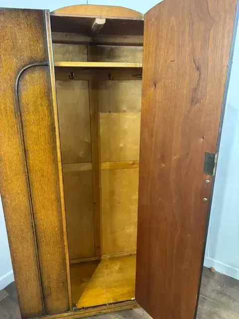 Vintage Oak Wardrobe, Early 20th Century photo buy
