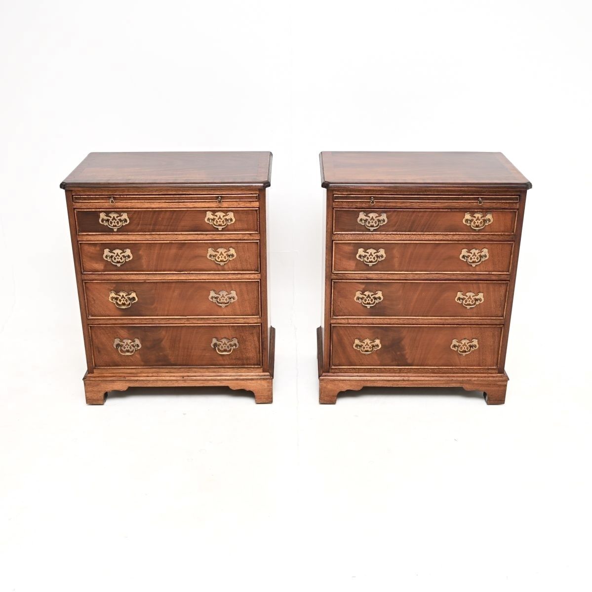 Pair Of Antique Mahogany Chests Of Drawers photo furniture