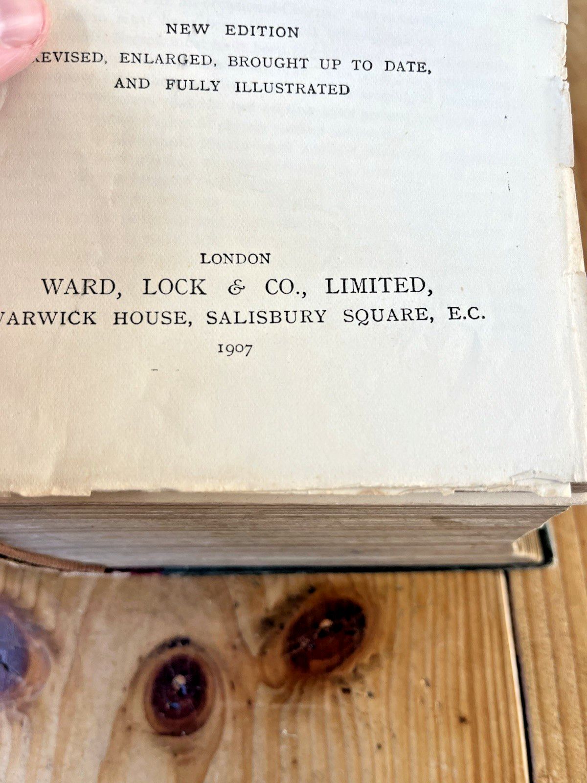 photo buy 1907 Mrs Beetons Book Of Household Management New Edition Leather Ward Lock & Co