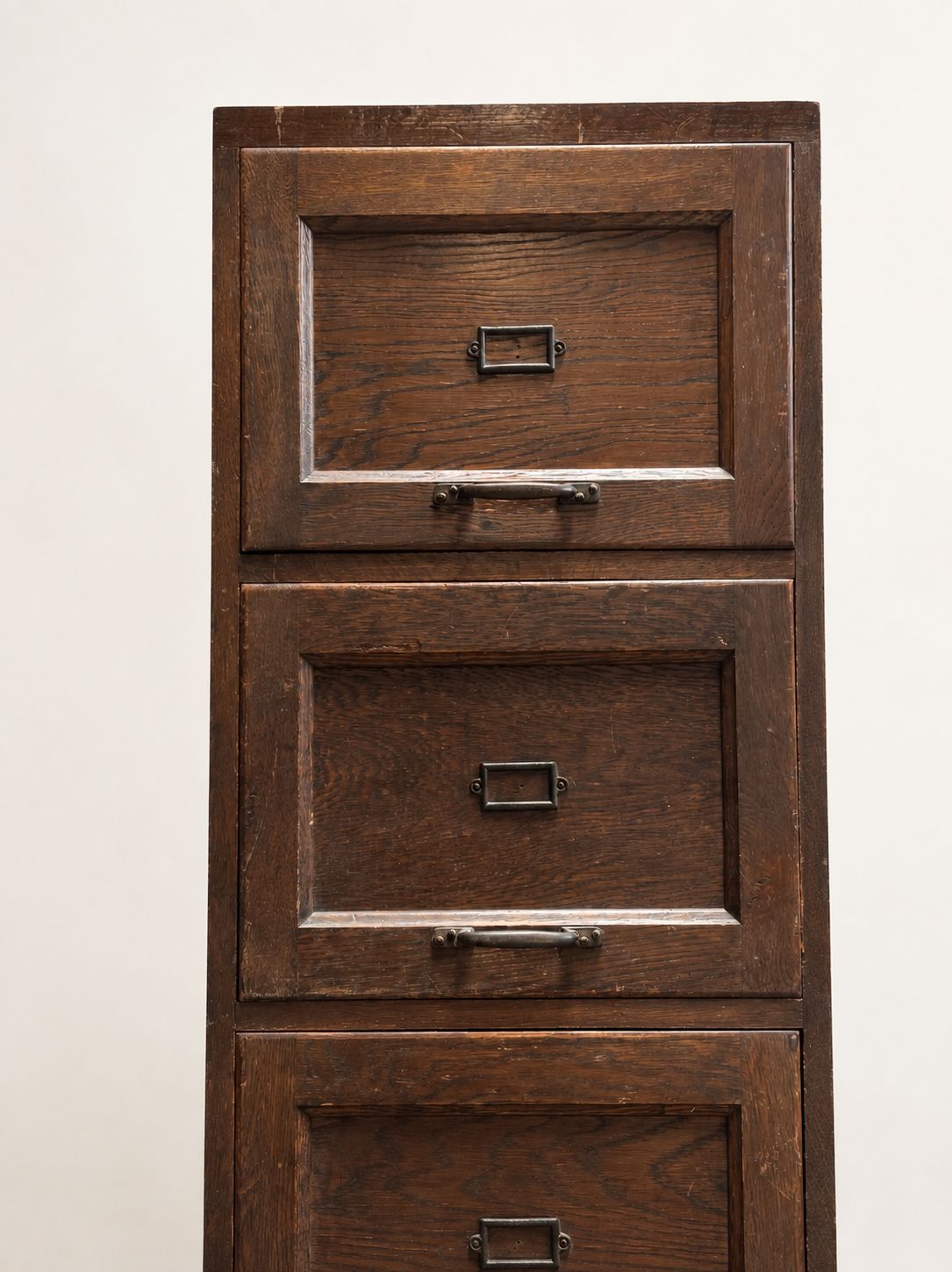 Early 1900s Antique Oak Filing Cabinet photo furniture