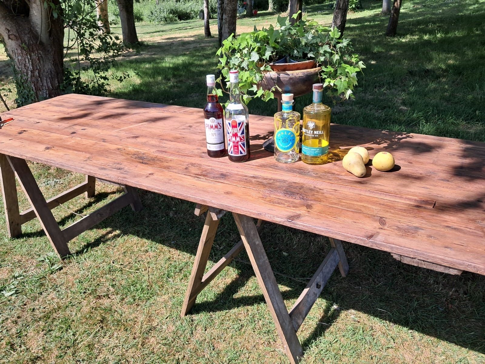 Furniture Harvest Trestle Table photo