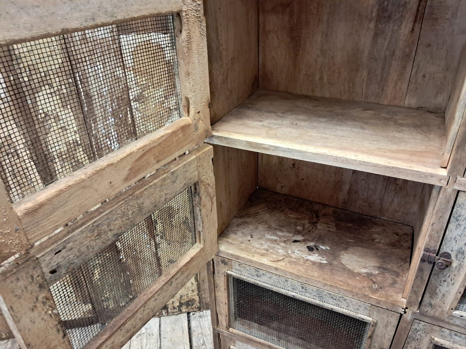 Rustic Chicken Coop Cupboard photo buy