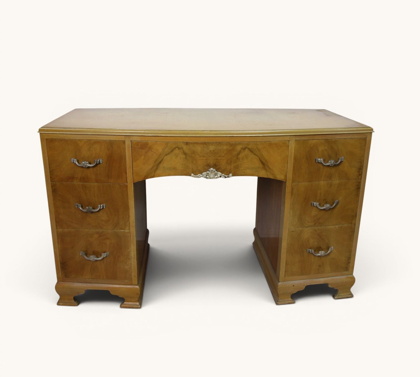 Art Deco Dressing Table And Footstool Set   Ideal For Upcycling photo vinterior
