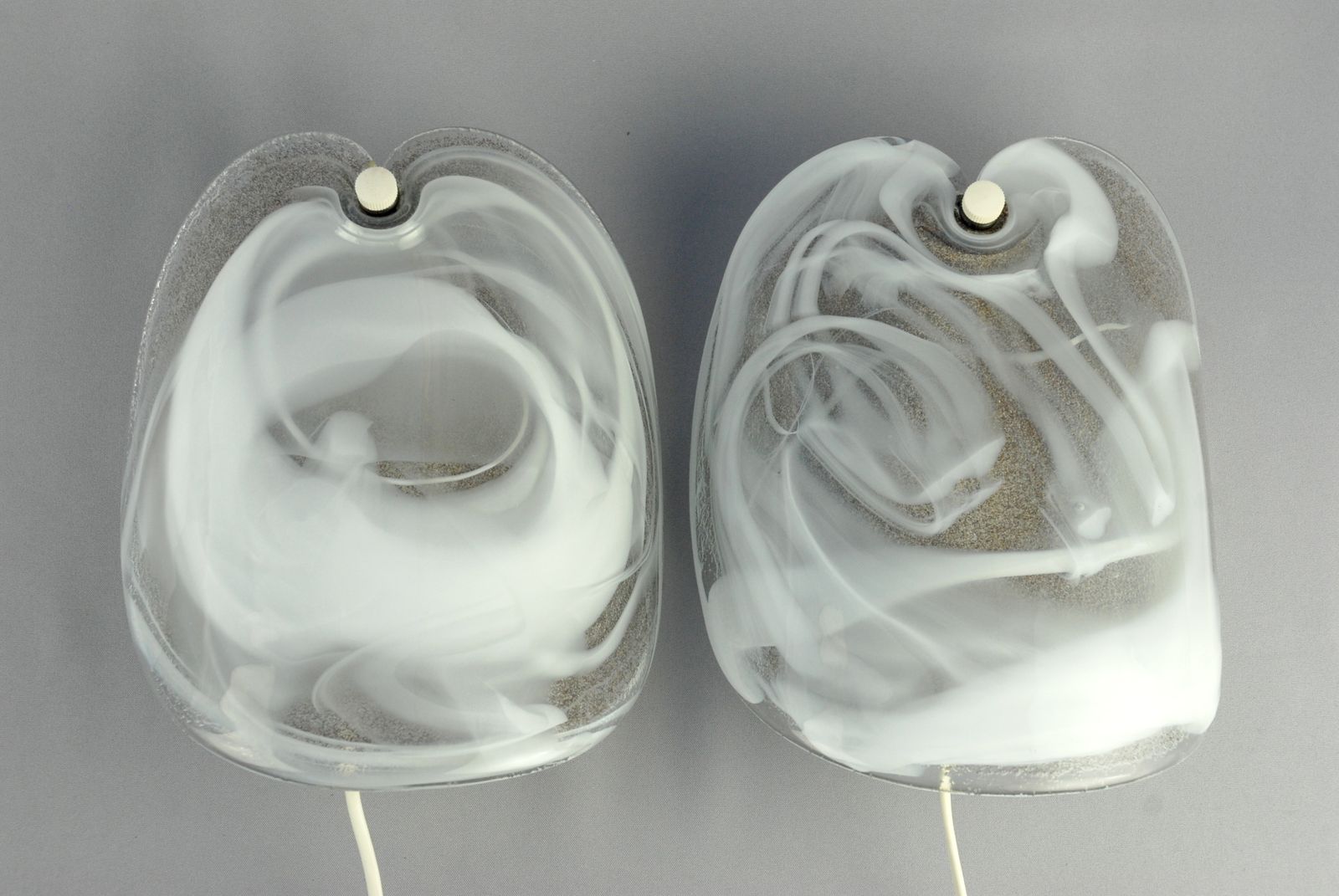 Glass Sconces By Per Lutken For Holmegaard, 1972, Set Of 2 photo 895.0