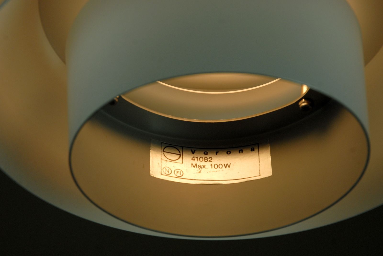 Verona Pendant Lamp By Sven Middelboe For Nordisk Solar, Denmark, 1970s photo 695.0
