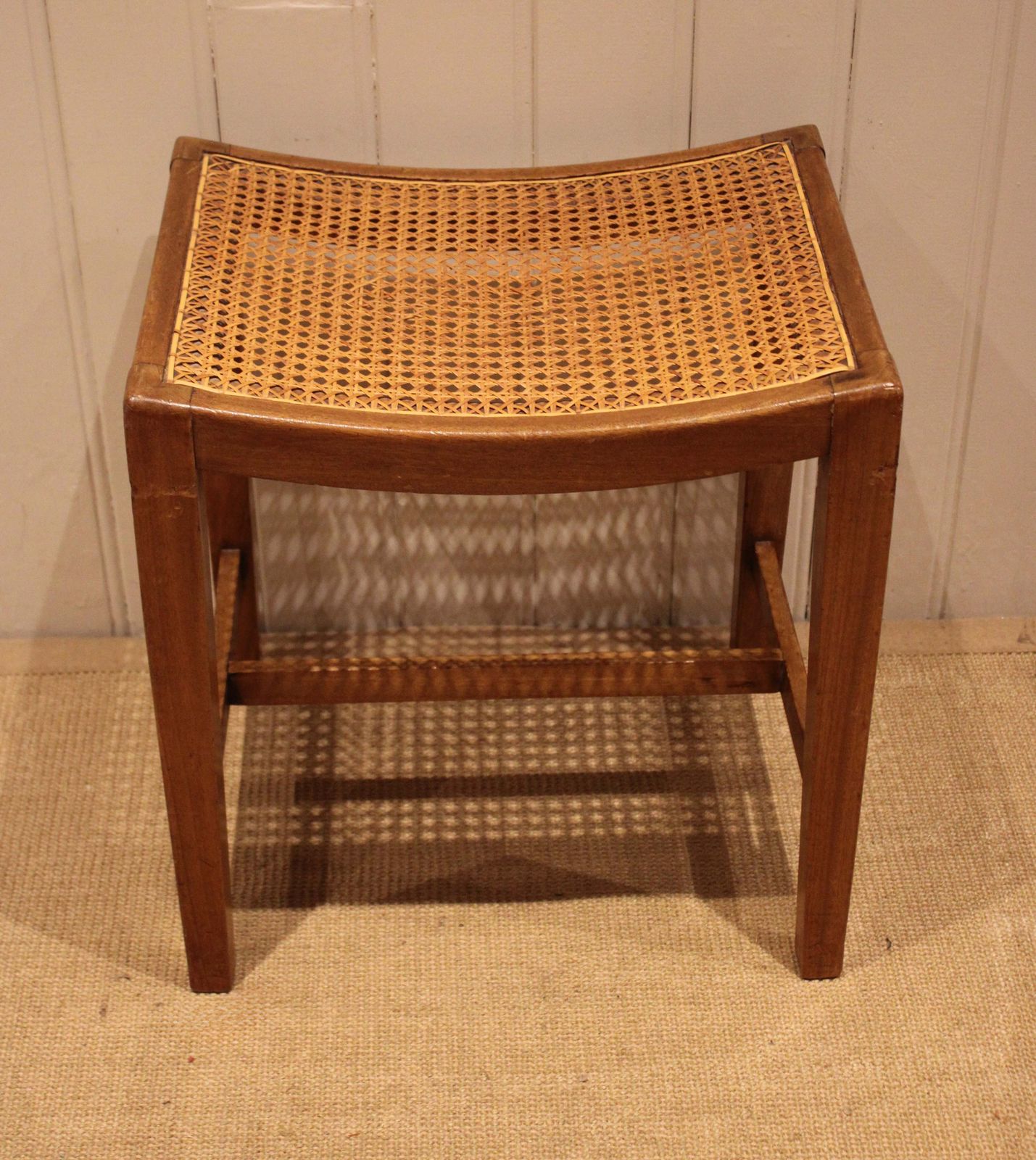 Beech Wood Cane Seated Stool photo 185.0