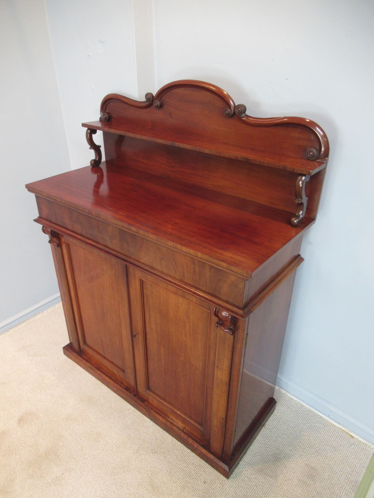Victorian     1870s Mahogany Chiffonier photo for sale
