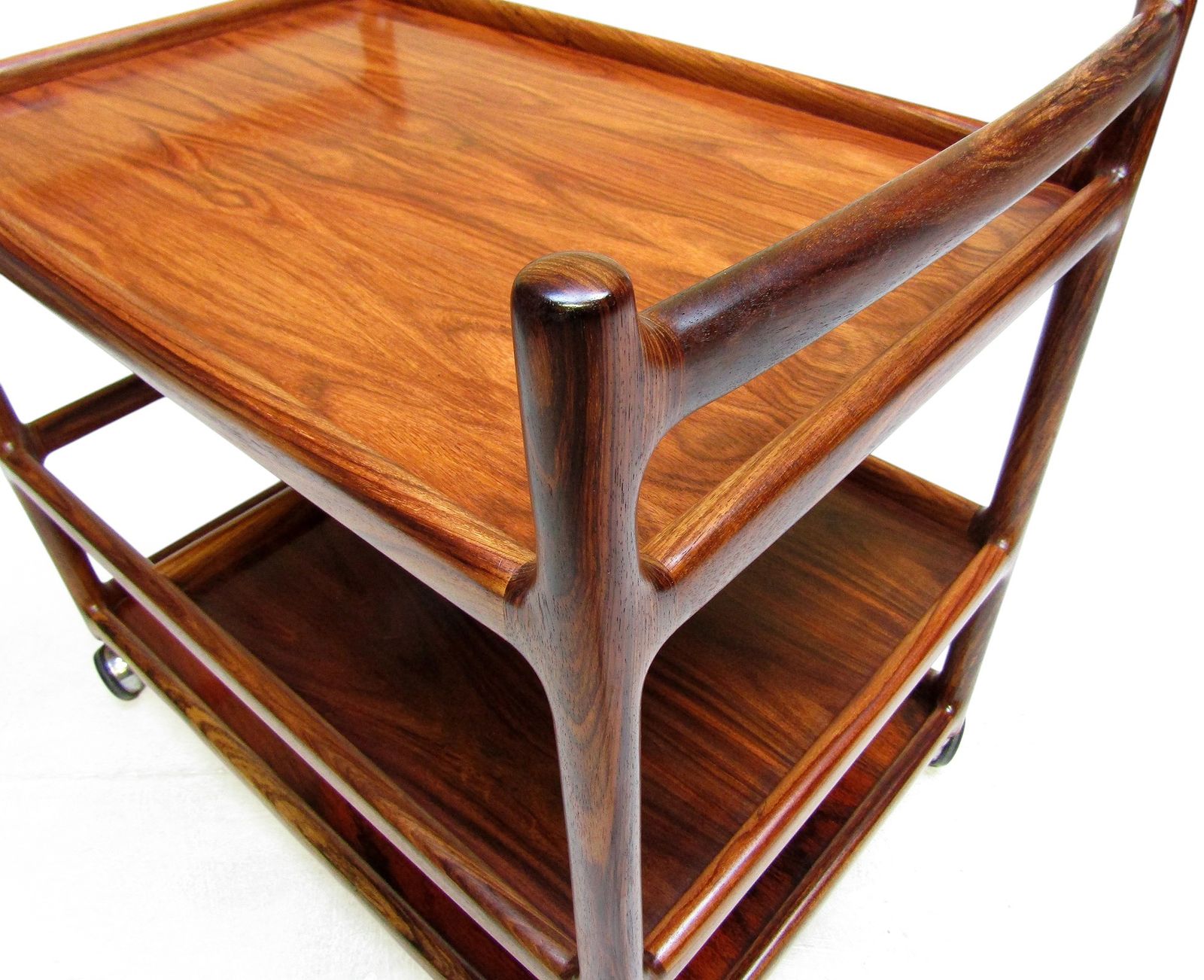 photo furniture Danish Bar Cart In Rosewood By Henning Korch For Cfc Silkeborg