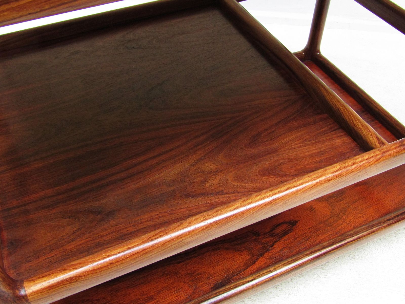 1950.0 Danish Bar Cart In Rosewood By Henning Korch For Cfc Silkeborg photo
