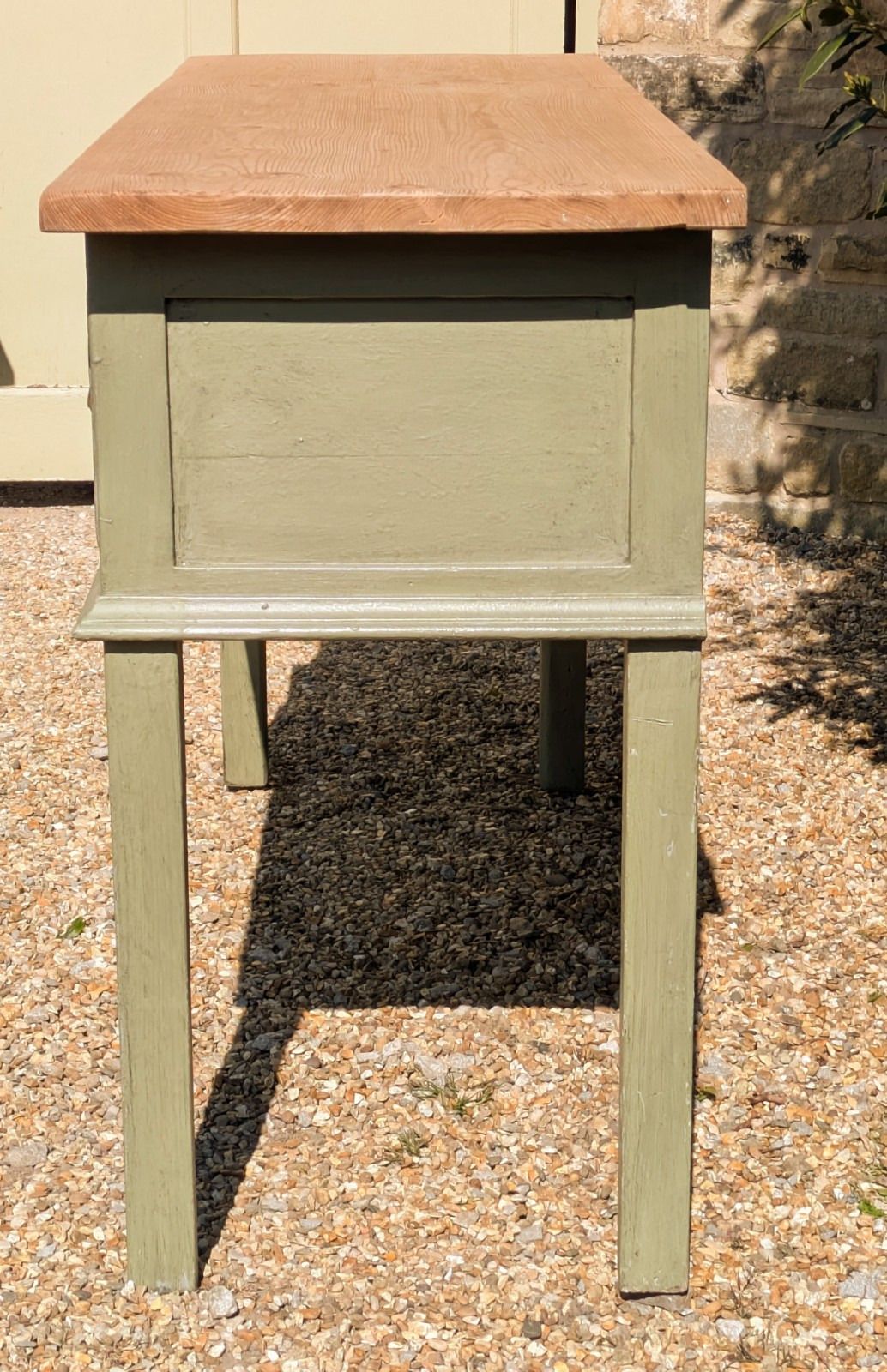 Beautiful 19th Century Hand Painted Dresser Base photo vintage