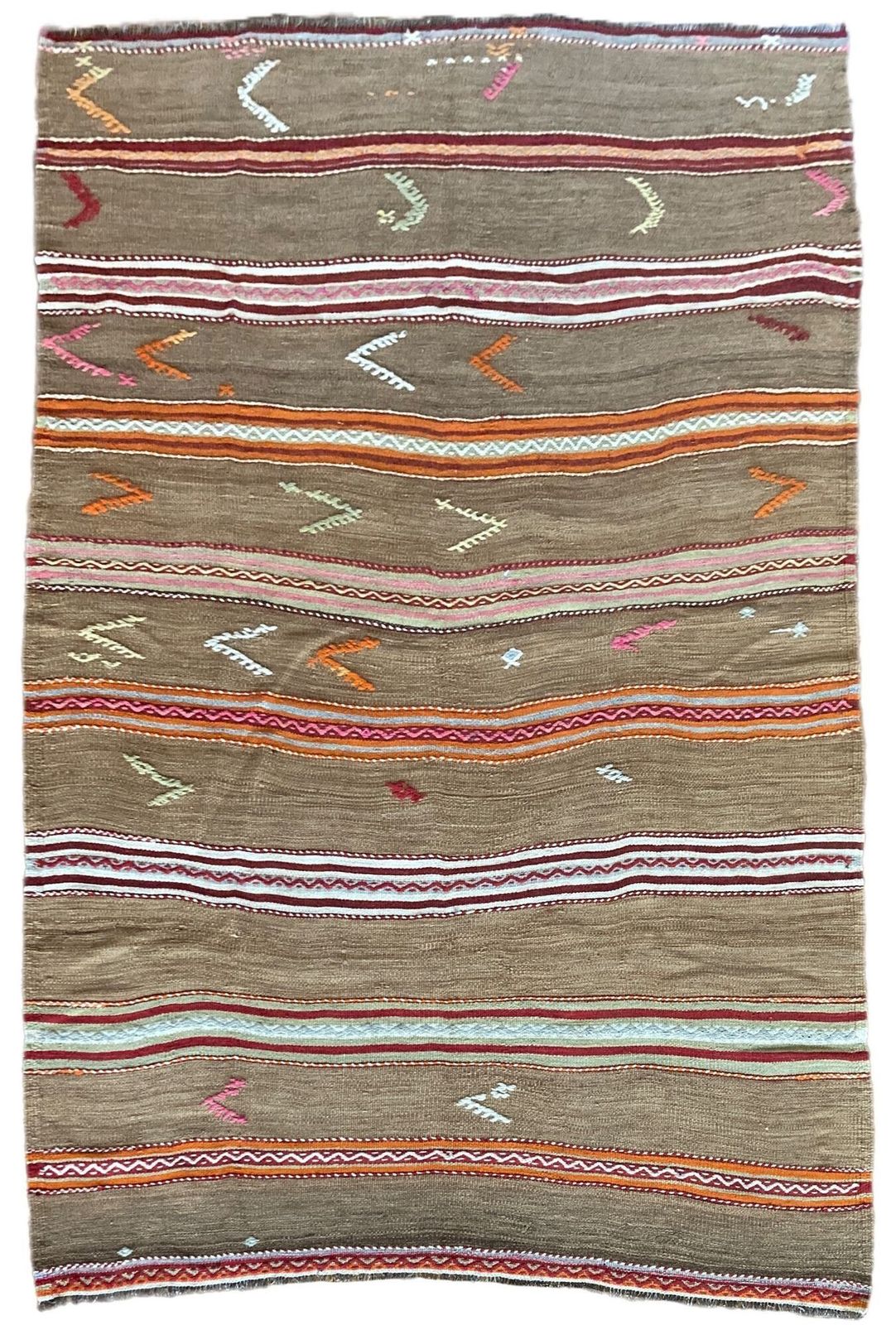 Vintage Anatolian Kilim 2.55m X 1.55m